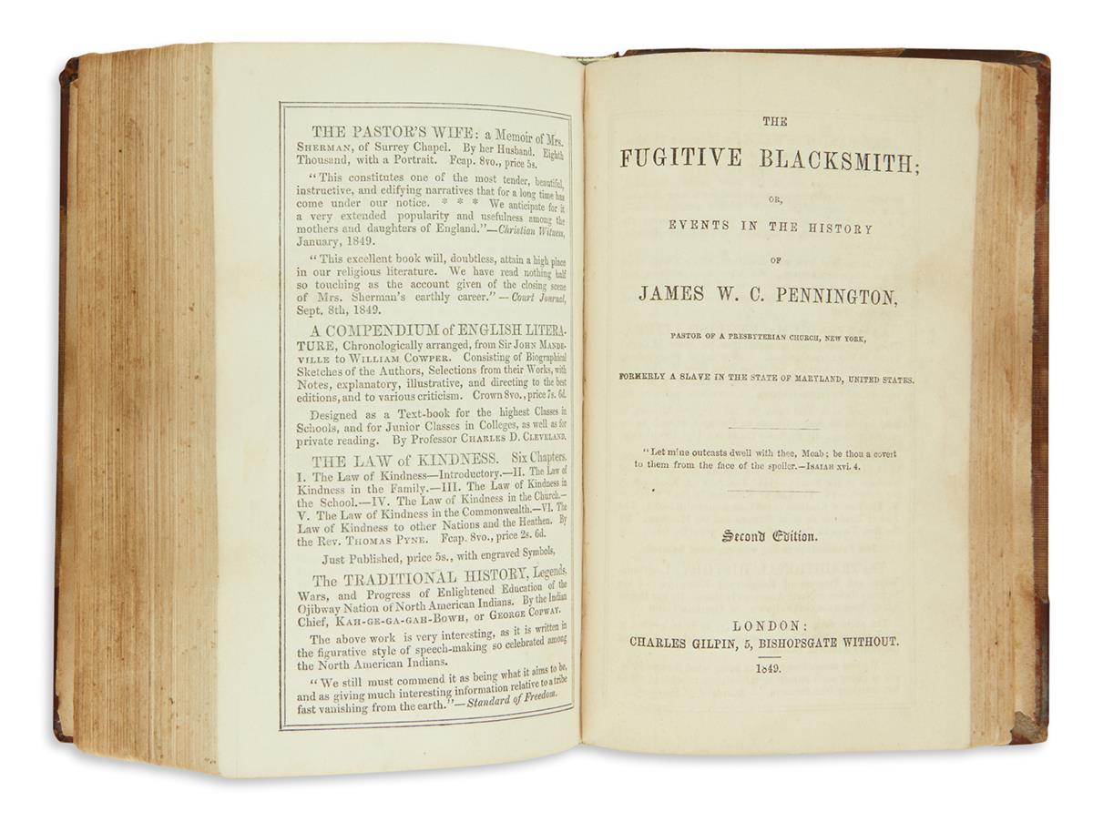 (SLAVERY AND ABOLITION.) Group of 3 London printings of important slavery narratives.